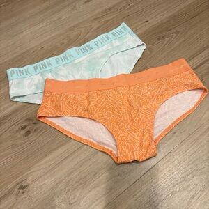 2 for 1 PINK Victoria’s Secret Hipster Panties XL